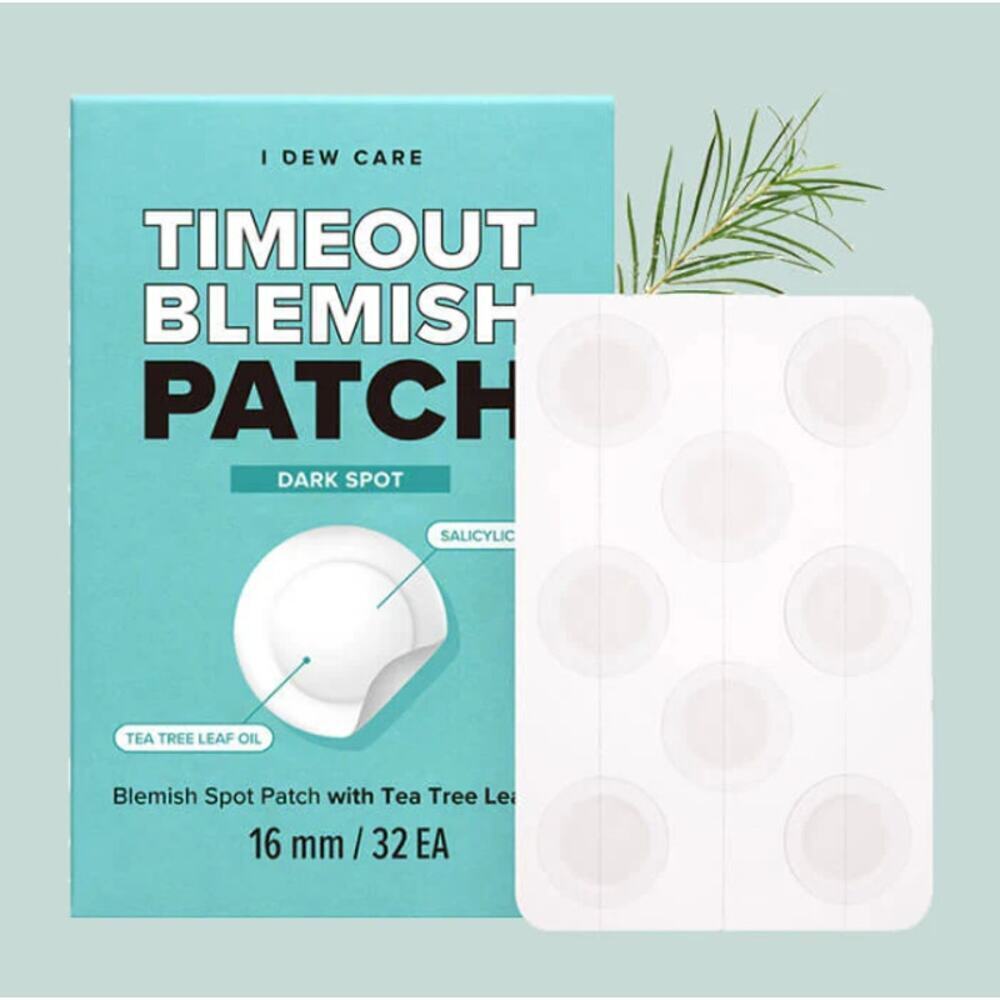 I Dew Care Timeout Blemish Acne Pimple Patch Dark Spot with Tea Tree Leaf Oil